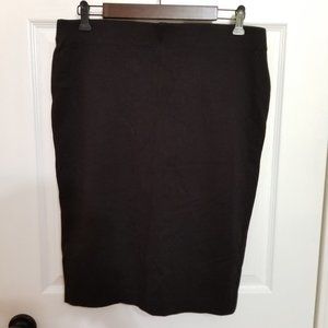 Catherine Malindrino Black Spandex Blend Skirt.